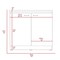 Tuhome Napoles Utility Sink with Cabinet One Shelf, Double Door Cabinet, Smokey Oak/Light Gray MIZ6558 - alternate 3